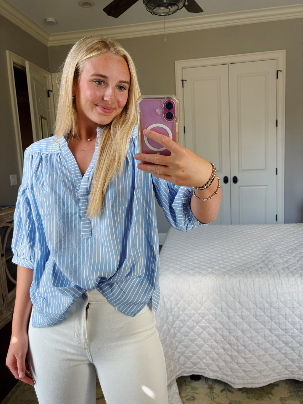 Becca Striped Top