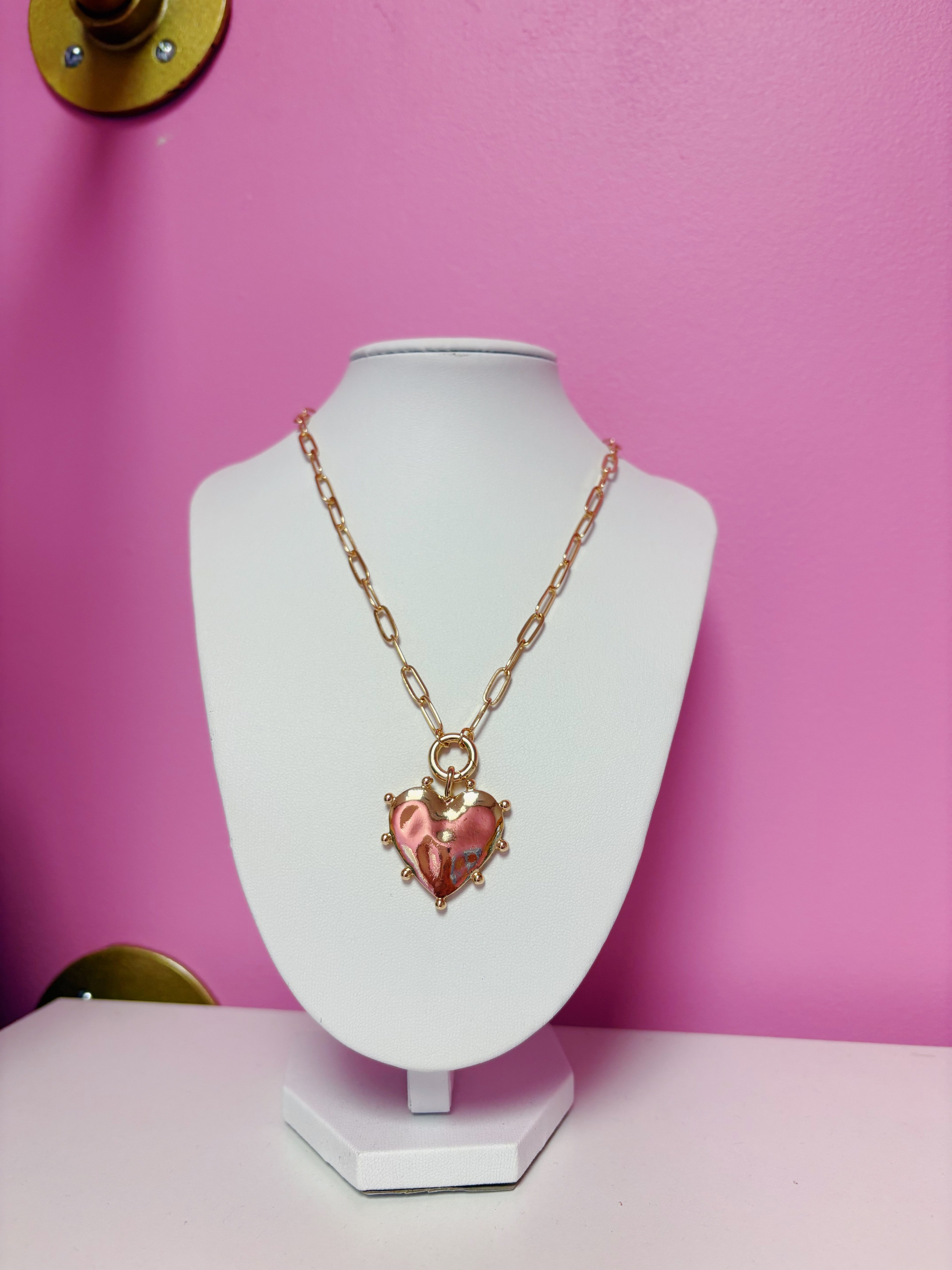 Spiky Heart Necklace