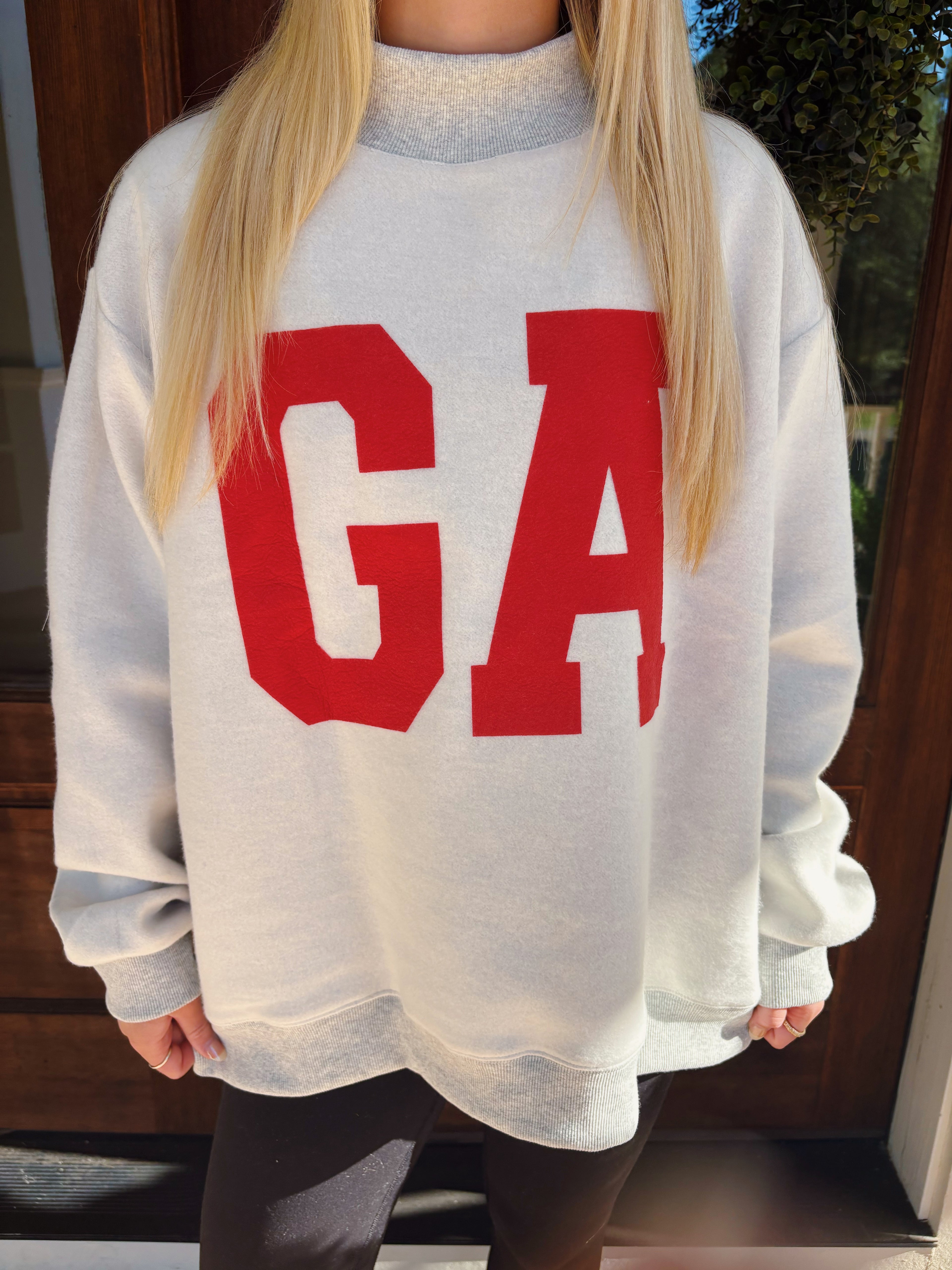 Georgia Reversible Mockneck