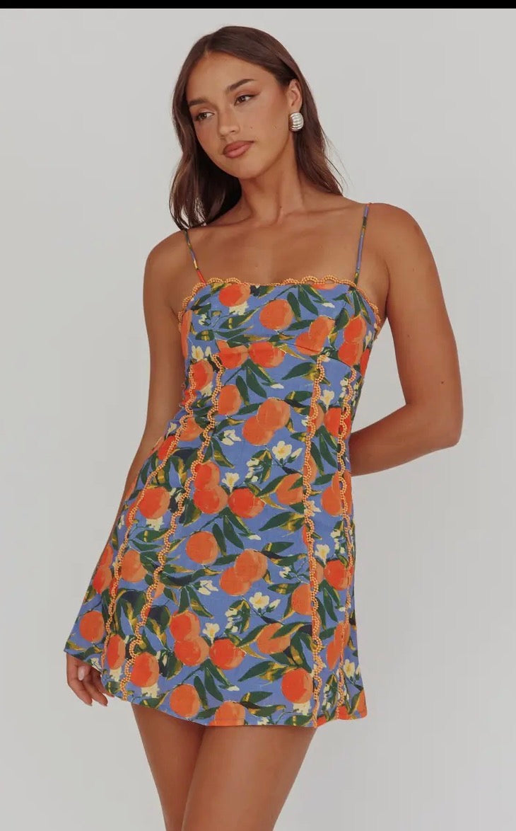 Peachy Mini Dress