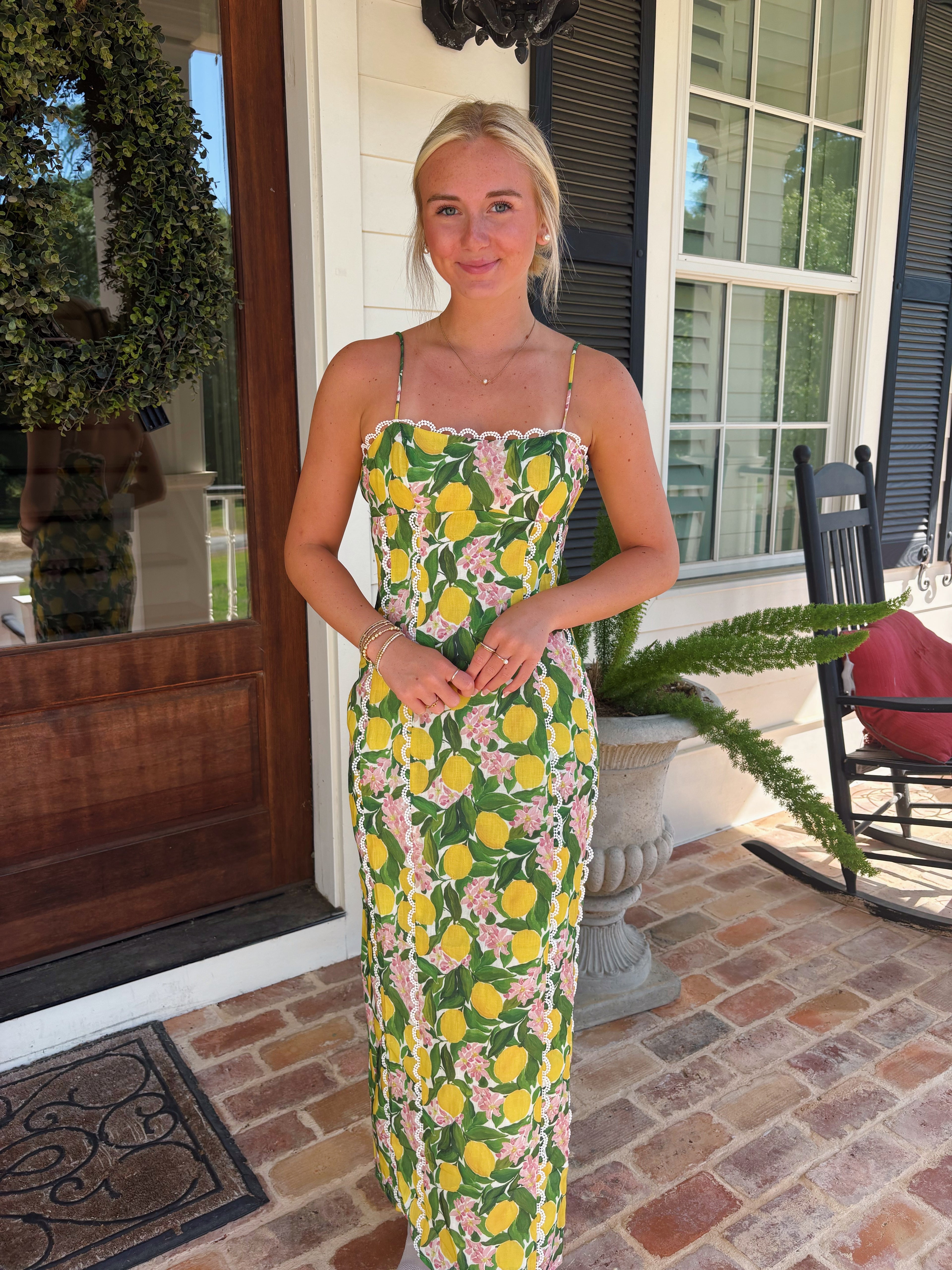 Lemon Maxi Dress