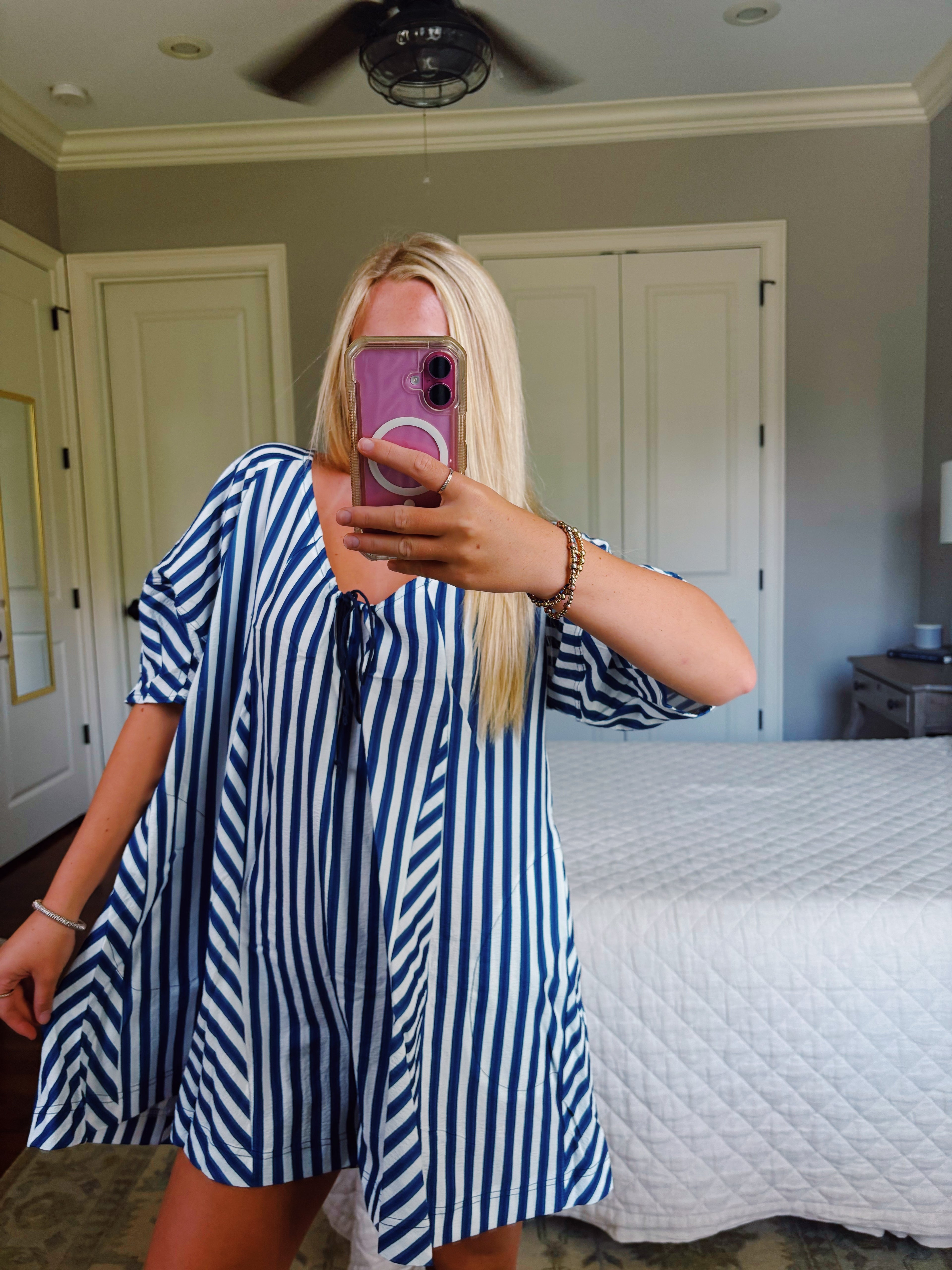 Jessica Striped Romper