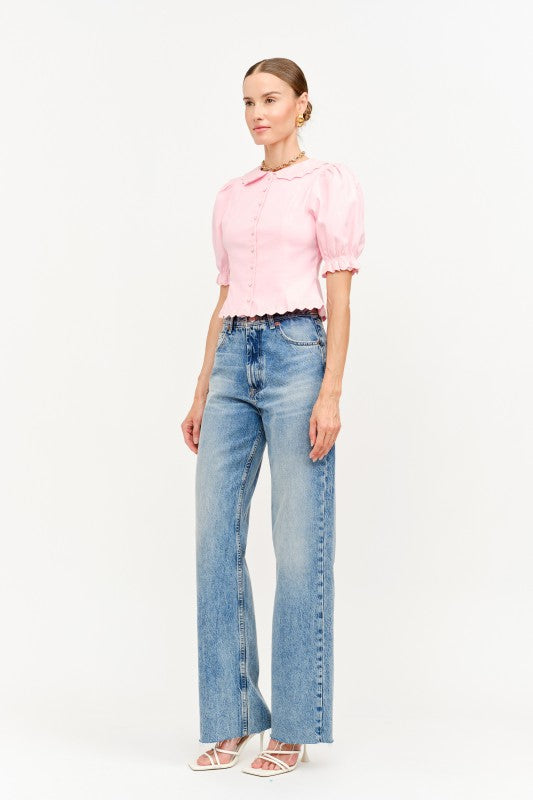 Jaelynn Pink Top