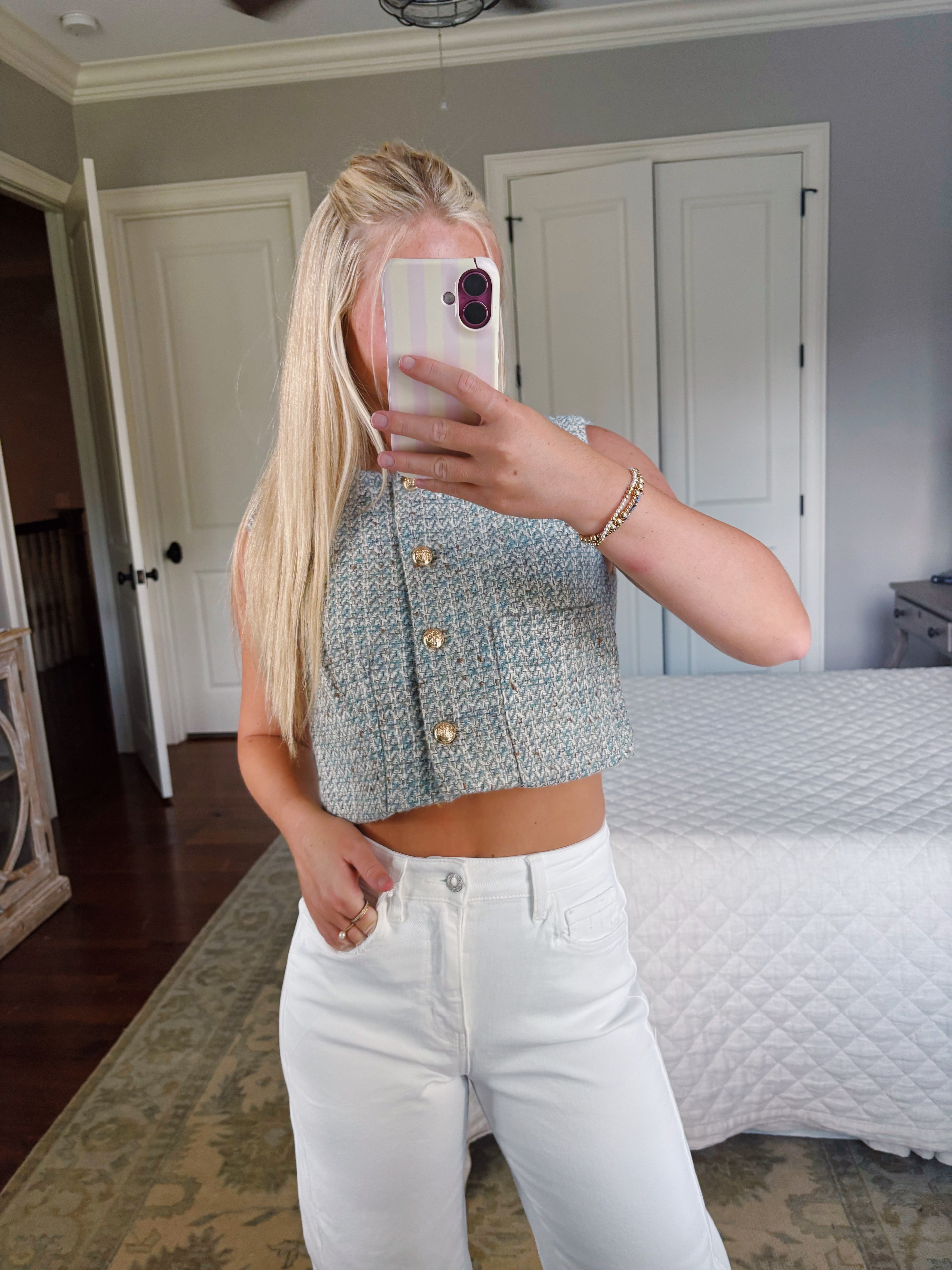Jane Cropped Vest