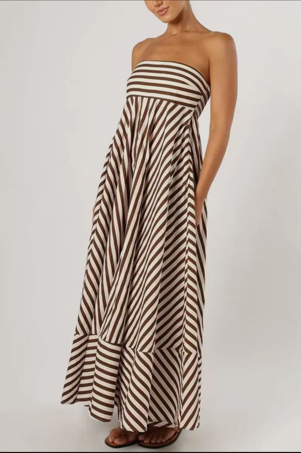 Coco Strapless Maxi Dress
