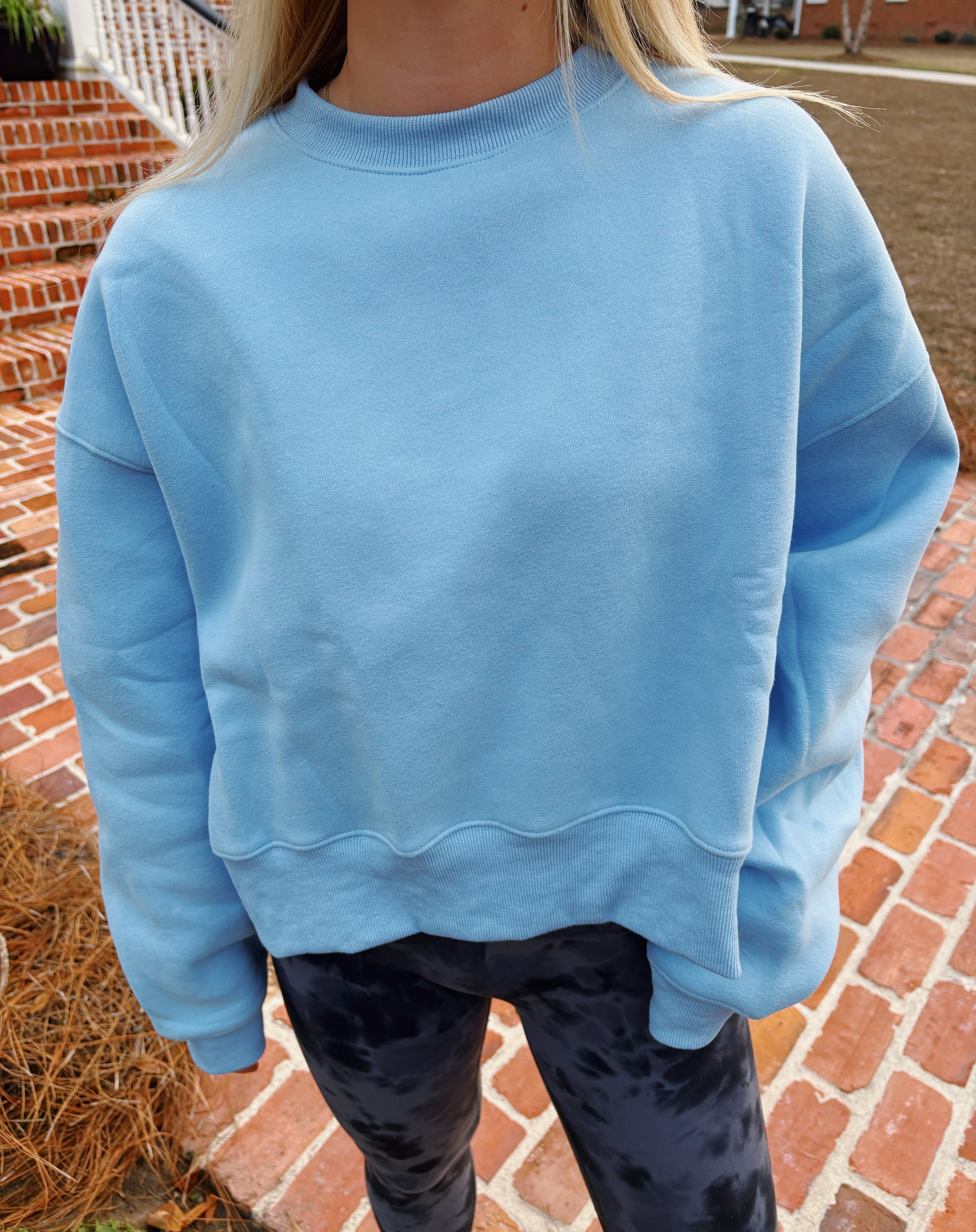 Baby Blue Crewneck