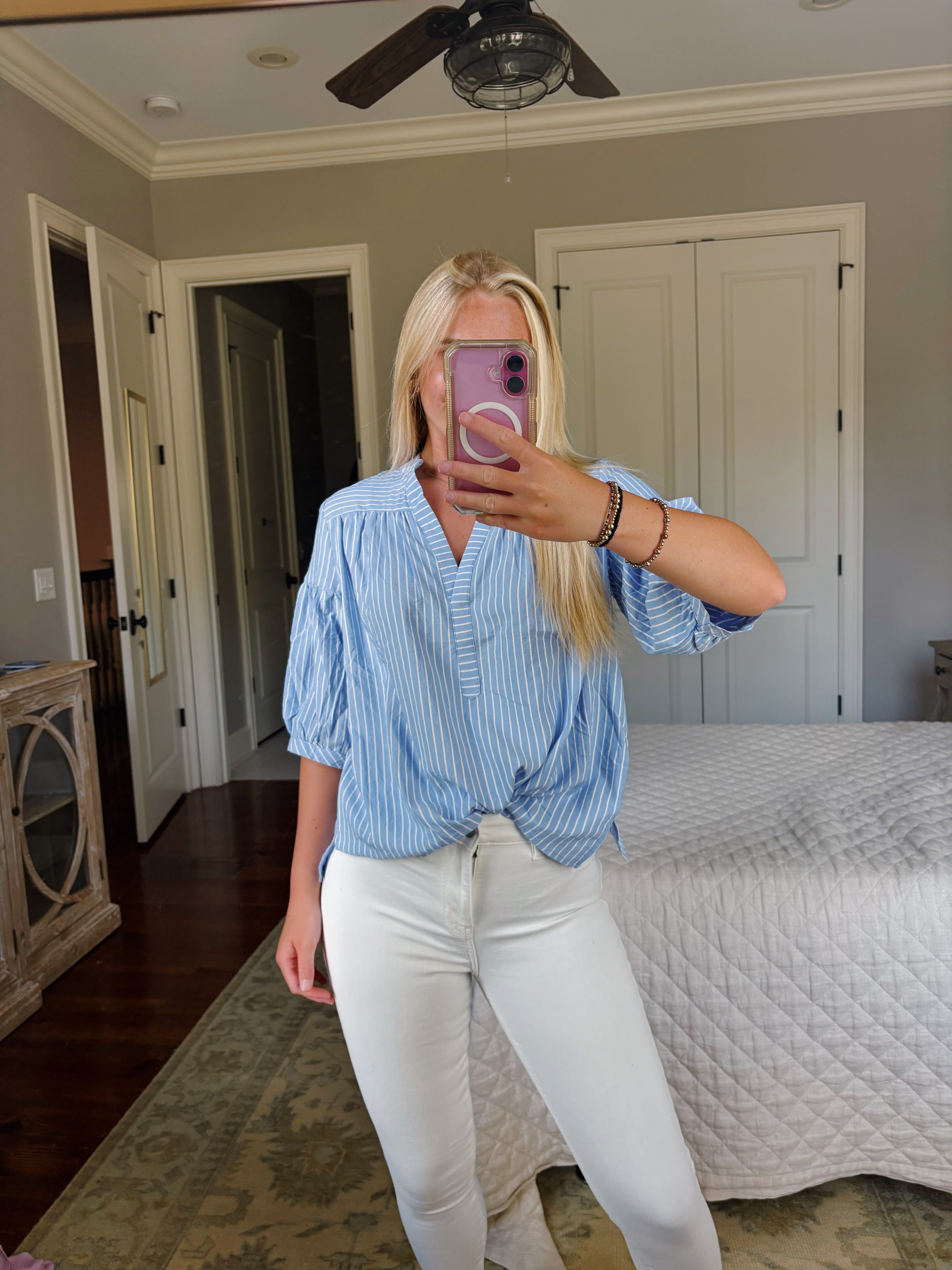 Becca Striped Top