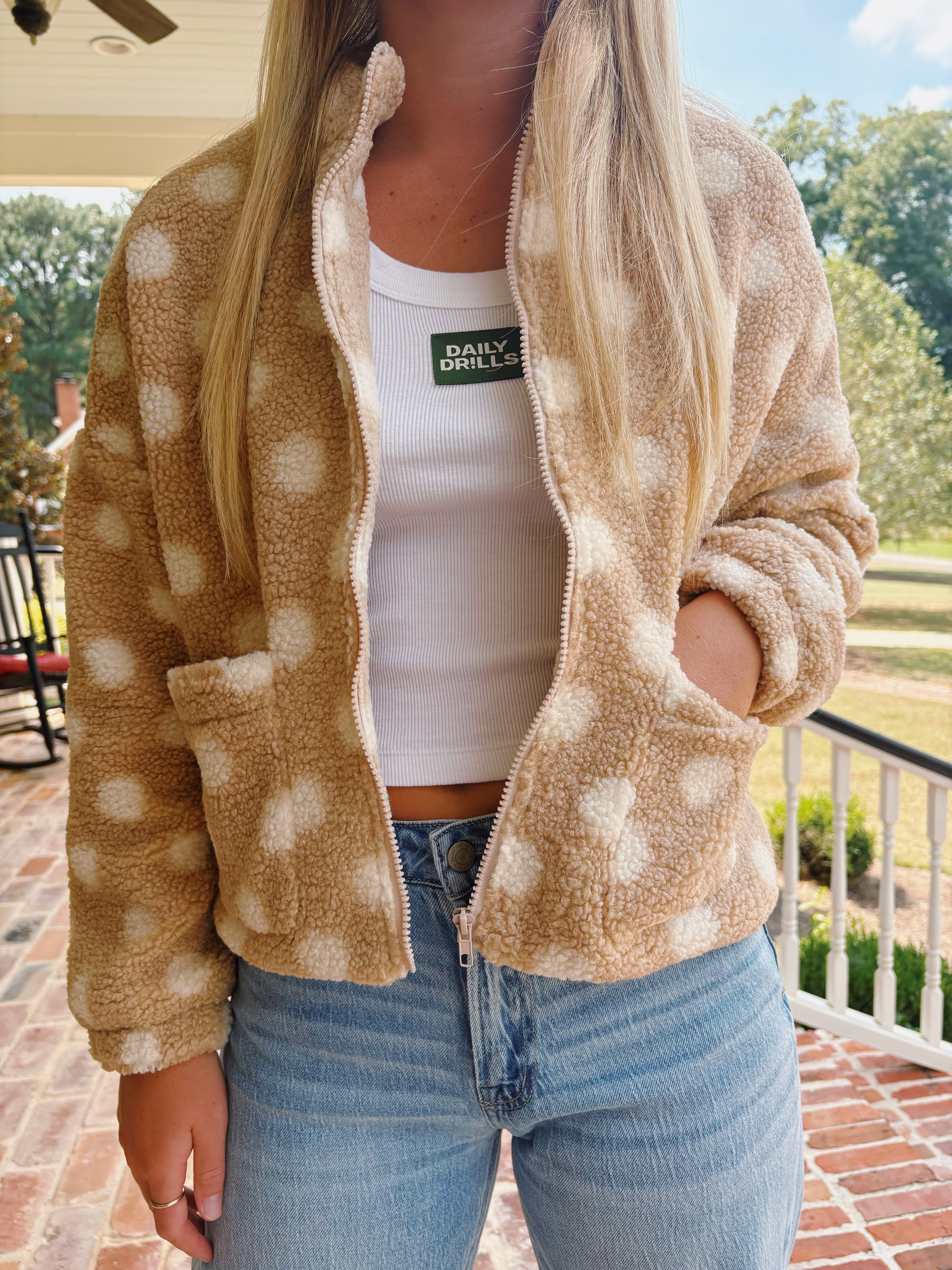 Charlie Polka Dot Jacket