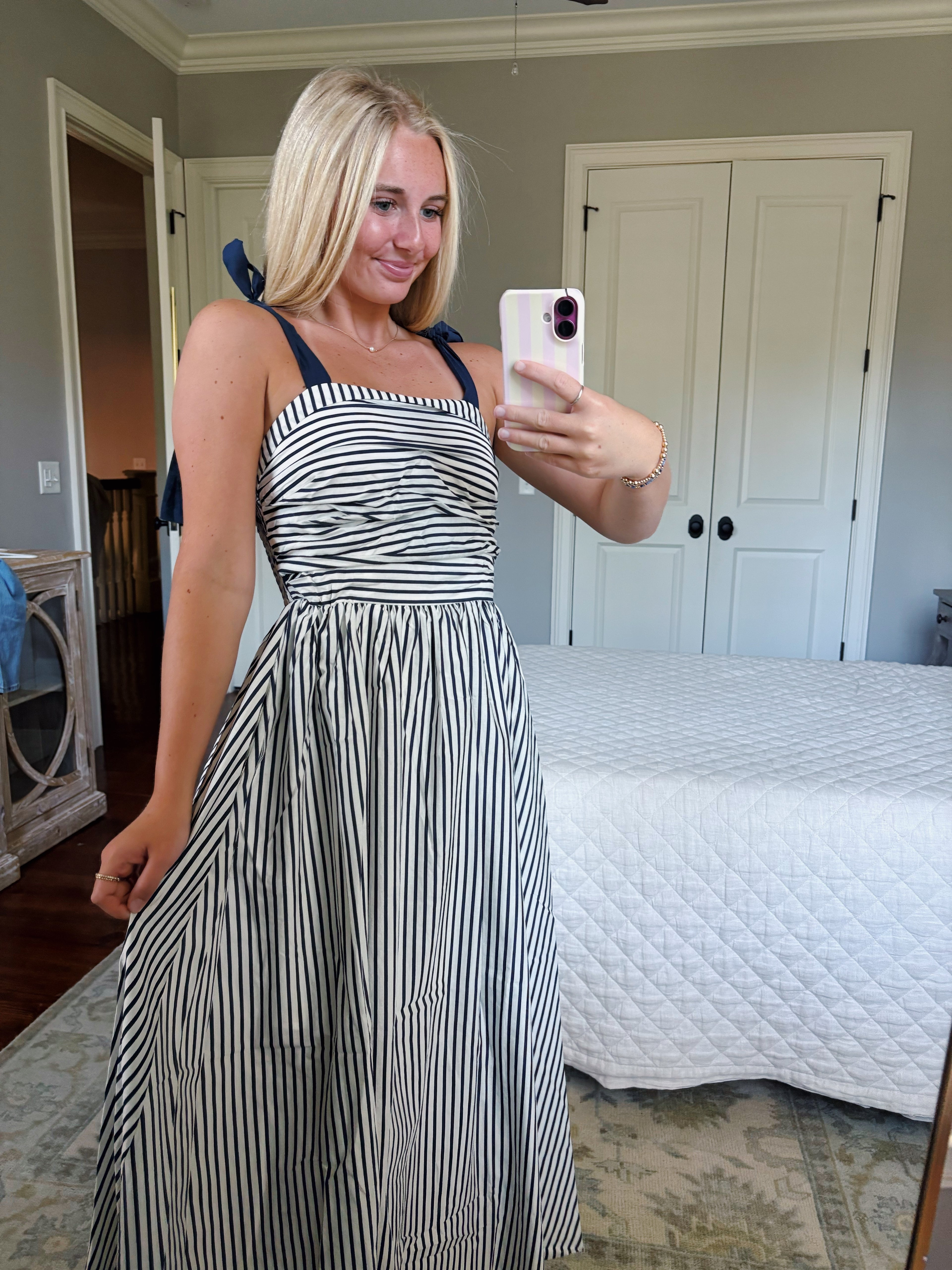 Amanda Stripe Dress
