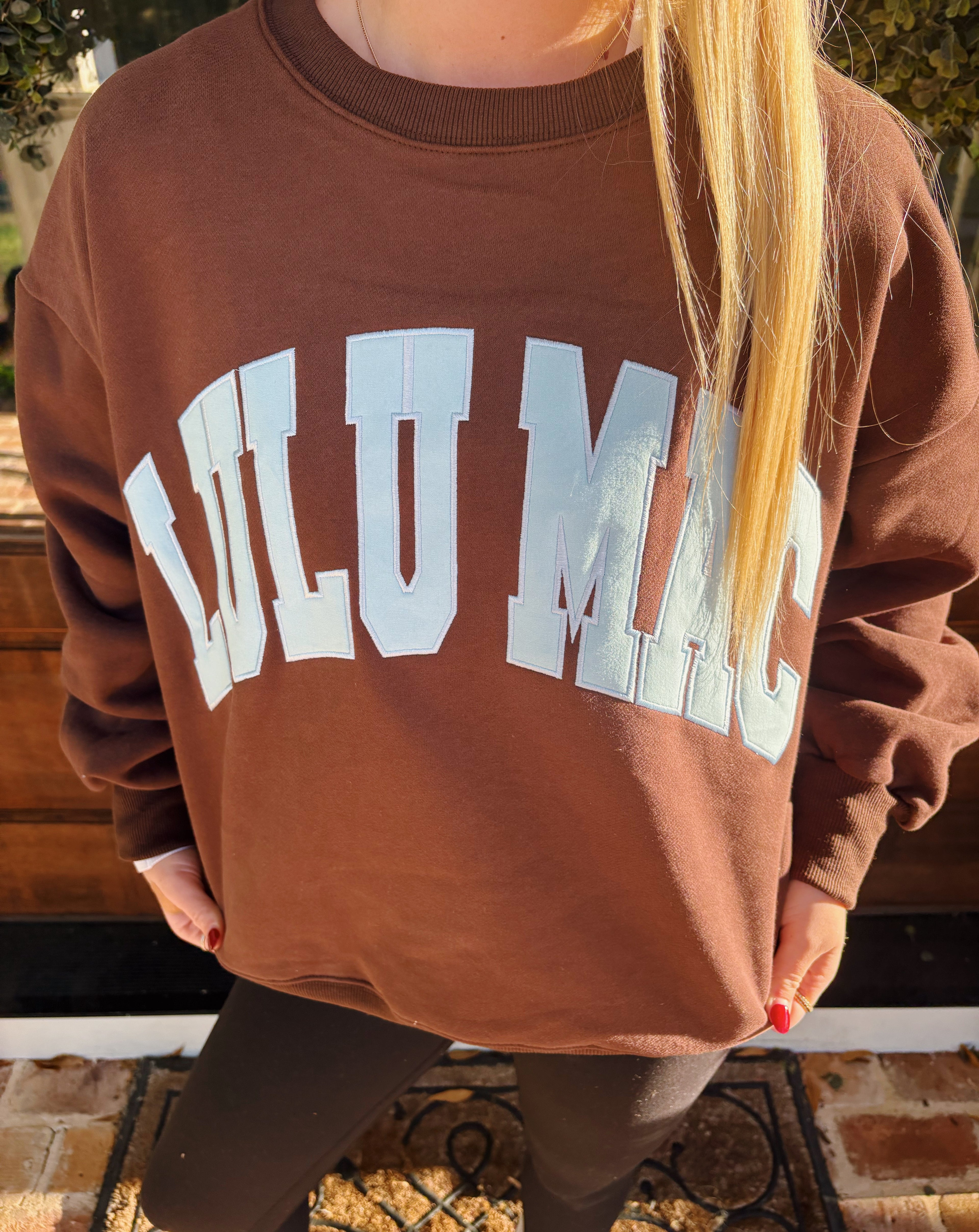 Brown / Baby Blue LULU MAC