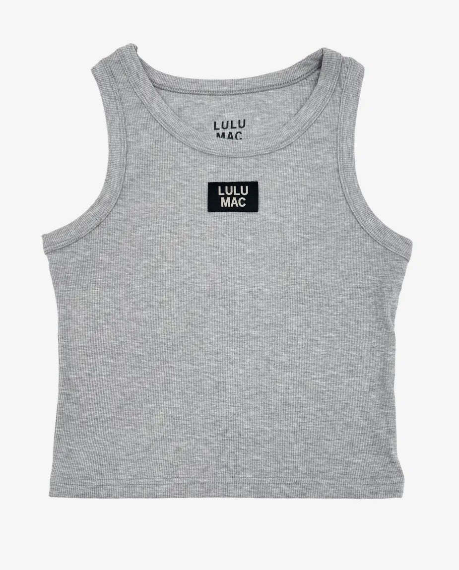 LULU MAC Grey Tank