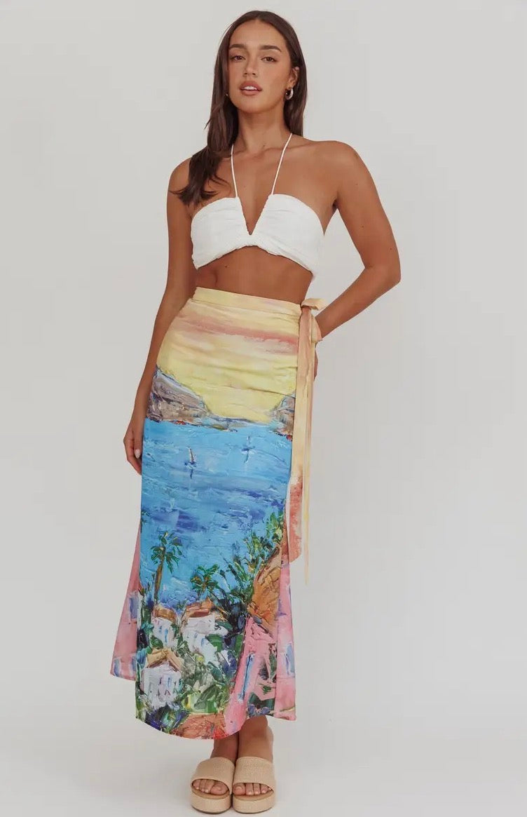 Tropical Breeze Maxi Skirt