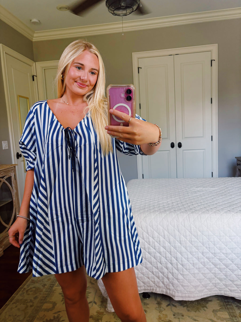 Jessica Striped Romper