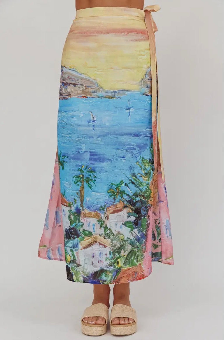 Tropical Breeze Maxi Skirt