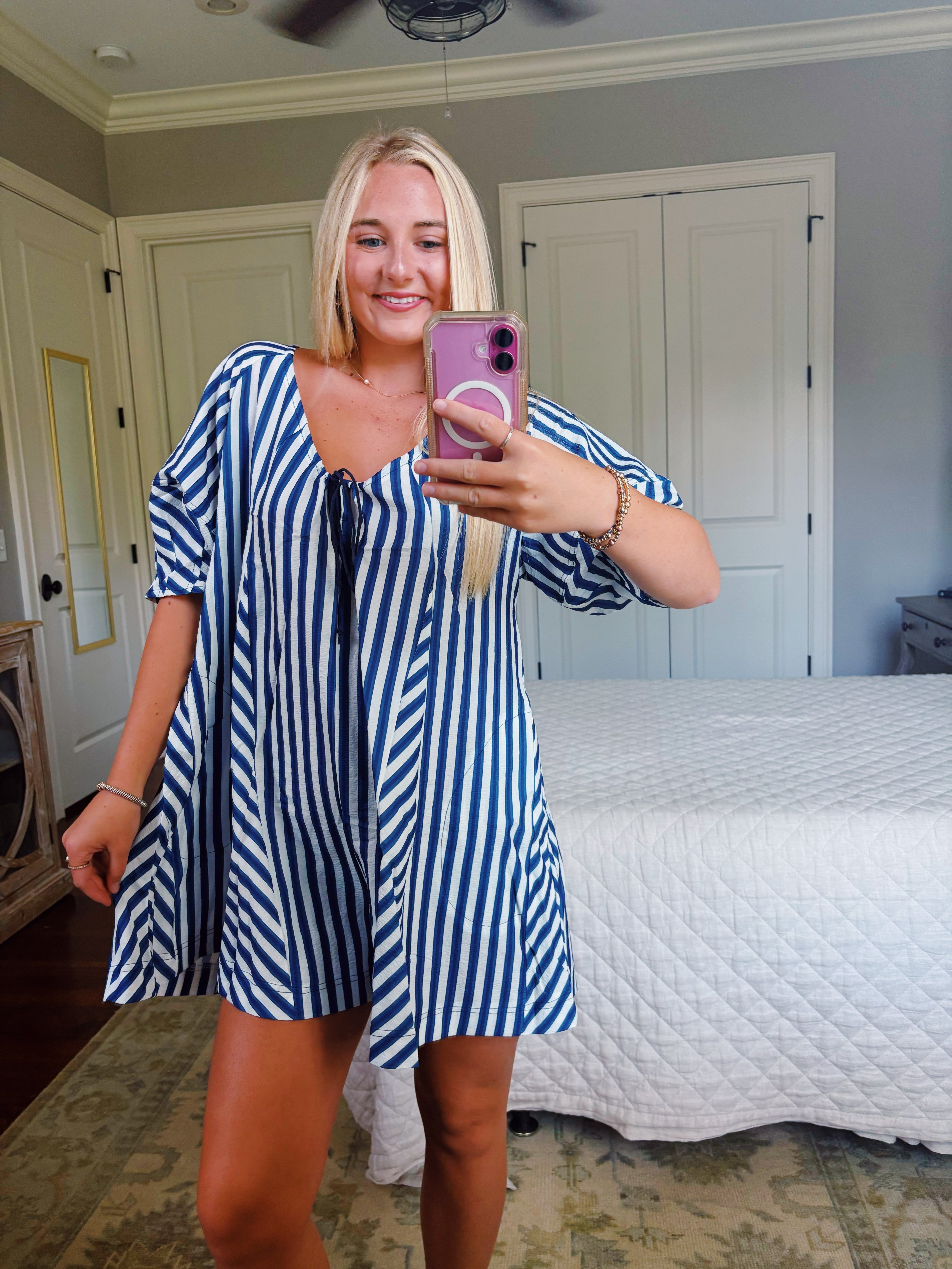 Jessica Striped Romper
