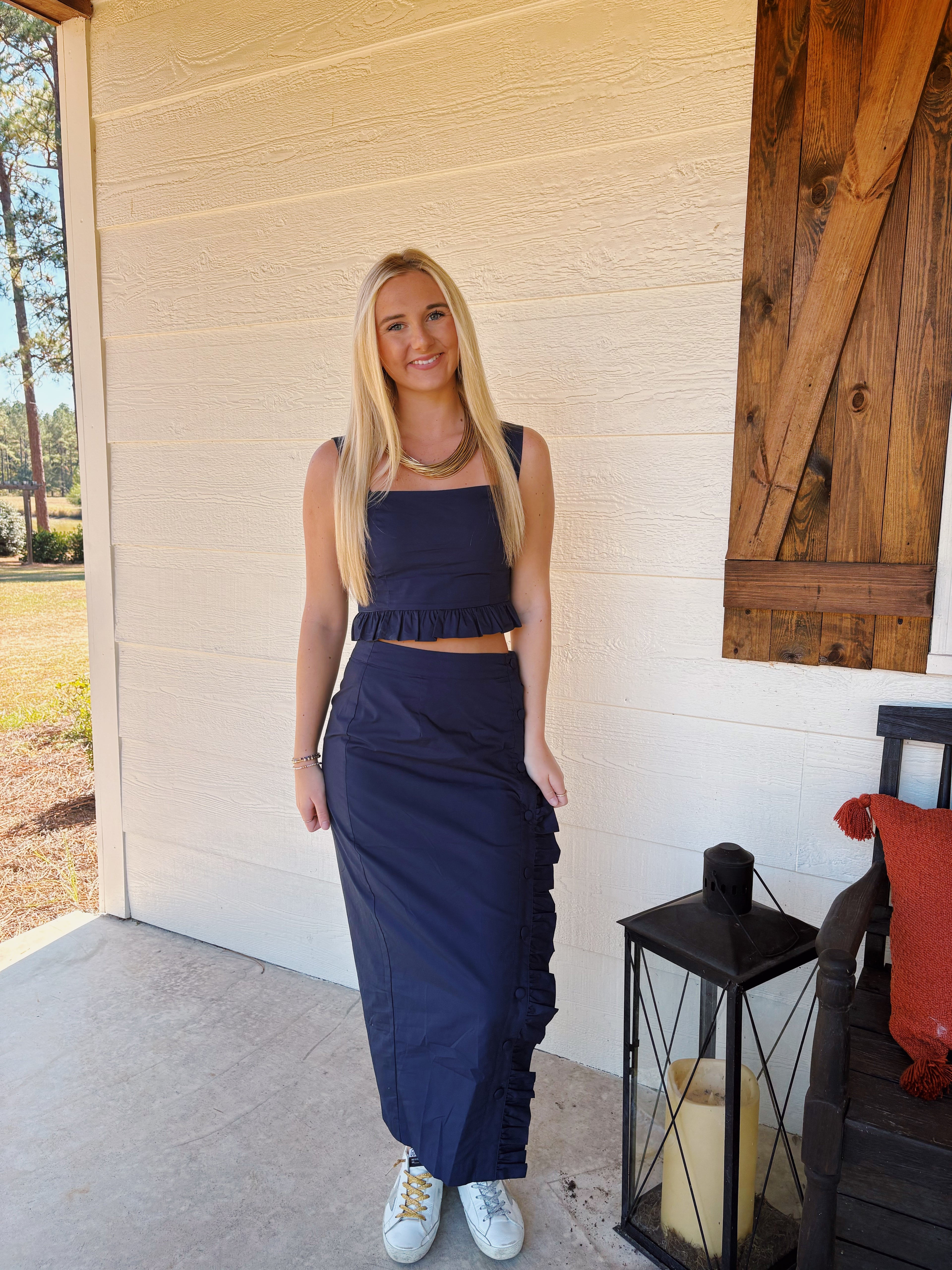 Grace Navy Set