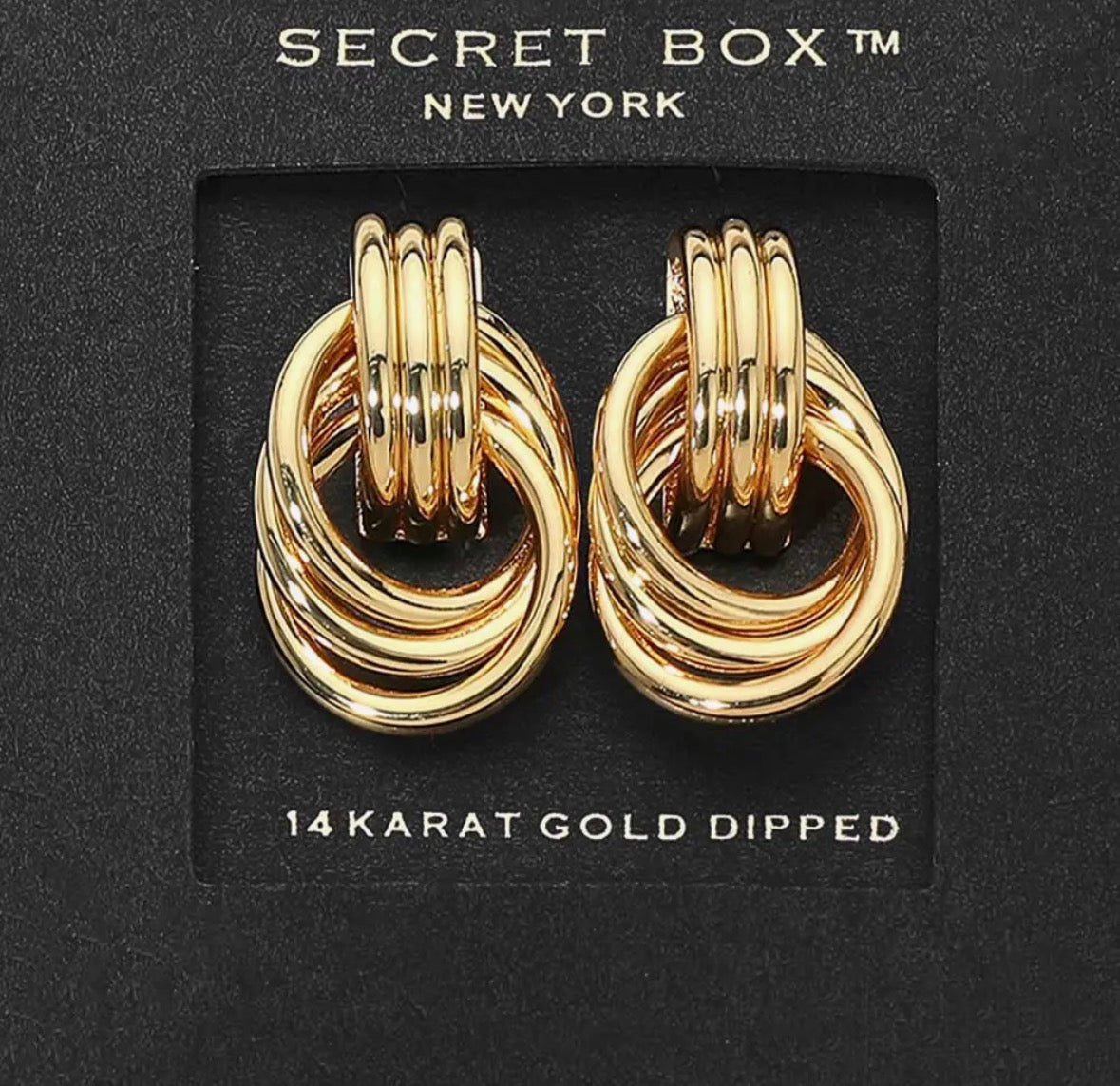 Bold Texture Hoop Earrings