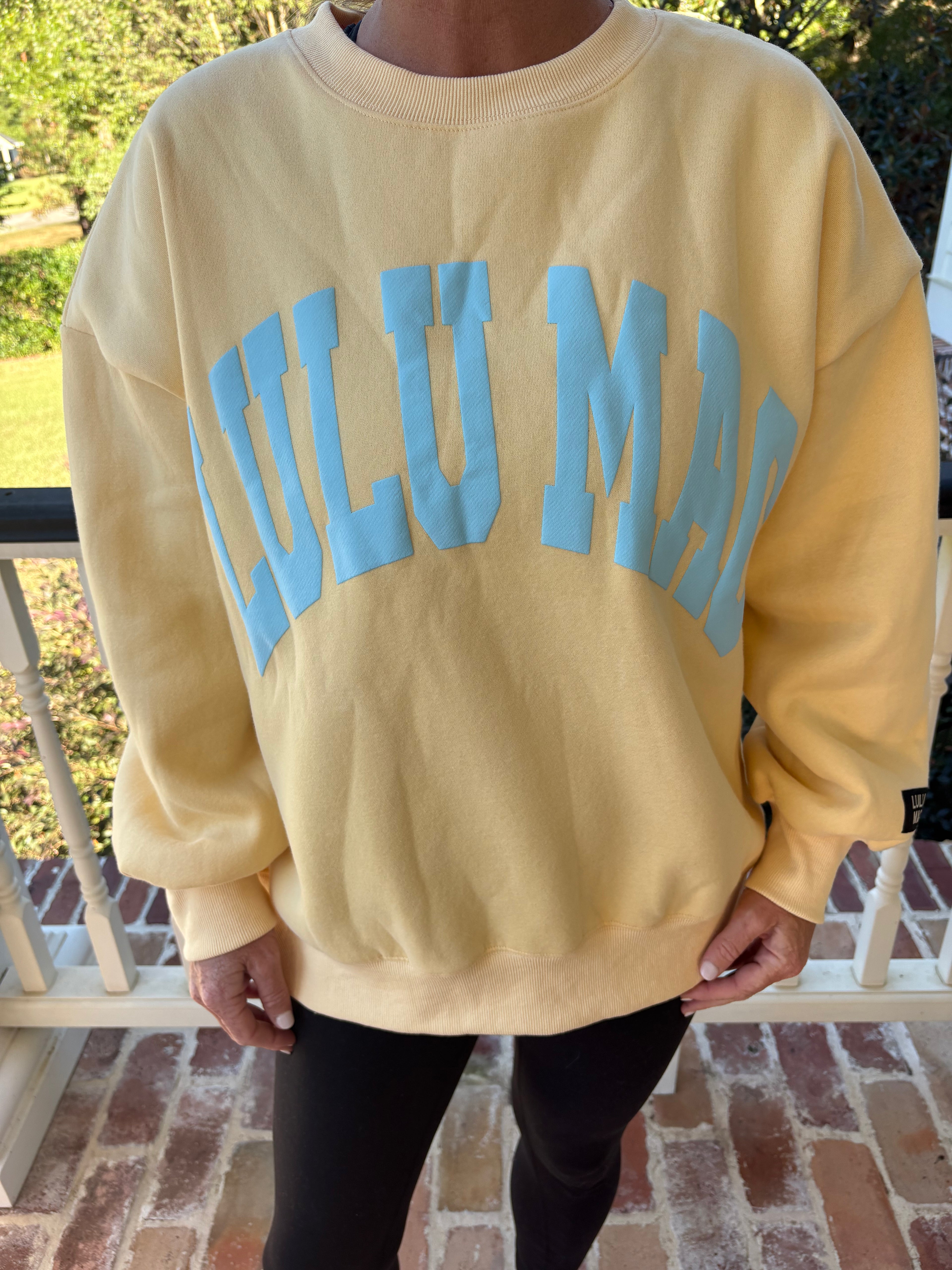 Butter LULU MAC Crewneck